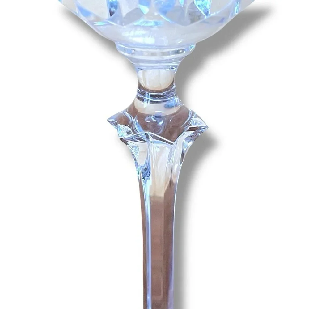 Vintage Spiegelau Eremitage Crystal Wine Glass Set of 2 Glasses 7 1/4